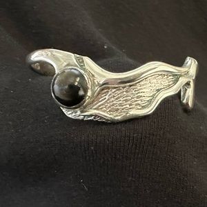Sterling silver hand-made “one of a kind” vintage bracelet.